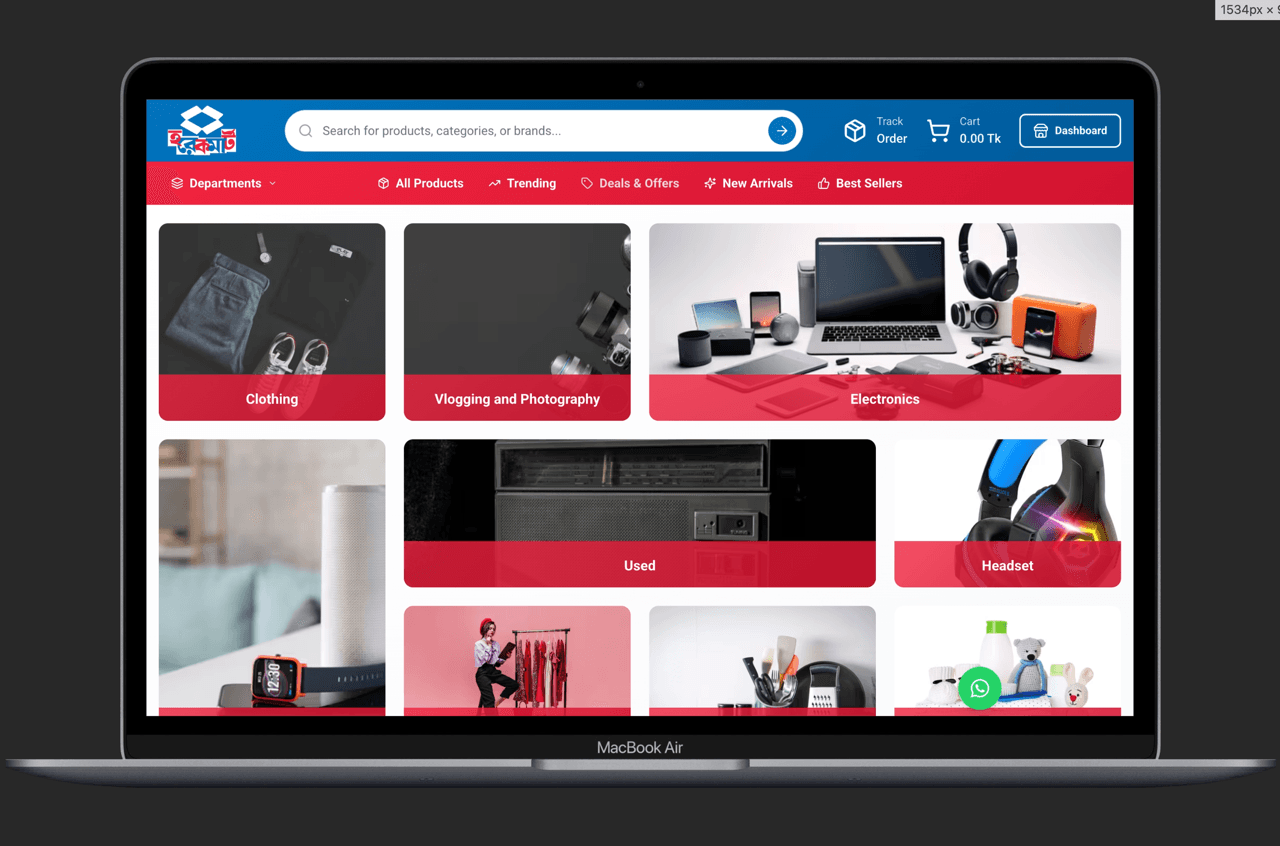 Horekmart — Multi-vendor eCommerce preview 2